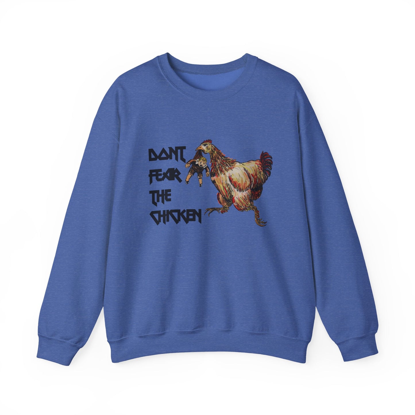 Don't Fear the Chicken Unisex Heavy Blend™ Crewneck Sweatshirt