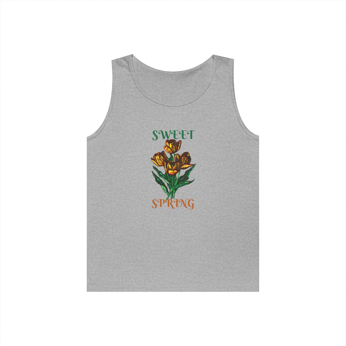 Sweet Spring Unisex Heavy Cotton Tank Top