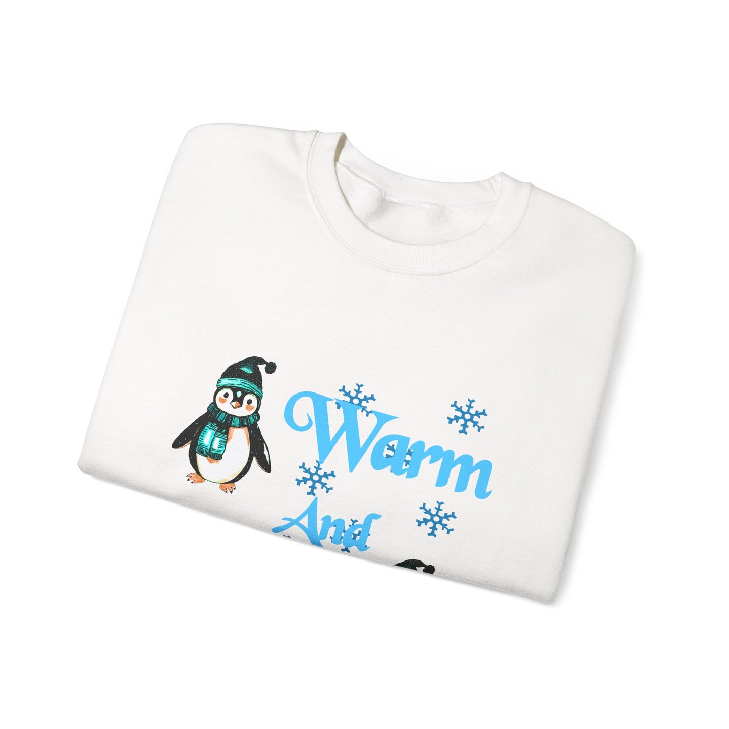 Warm and Fuzzy Unisex Heavy Blend™ Crewneck Sweatshirt