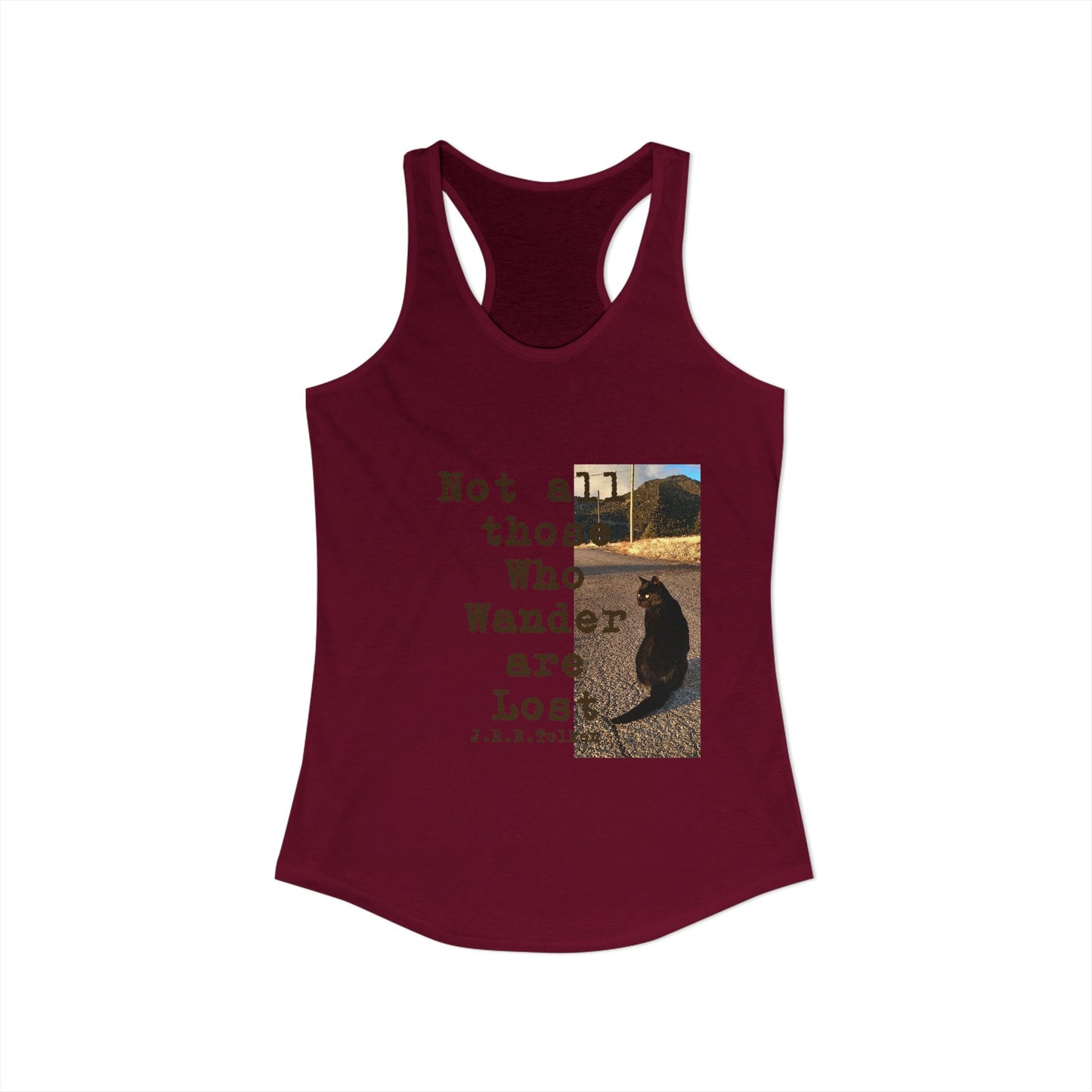 Wandering Kitty Women's Ideal Racerback Tank