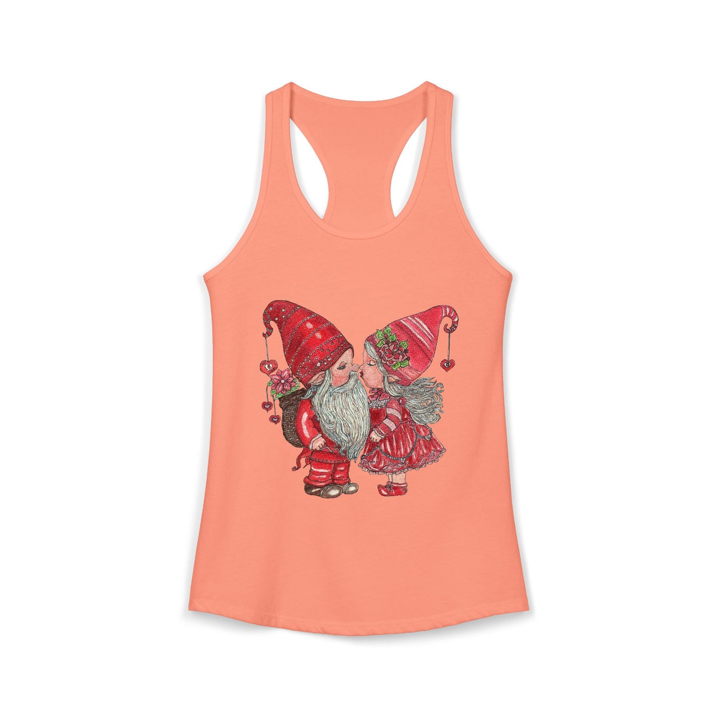 Gnome Lovers Women's Ideal Racerback Tank