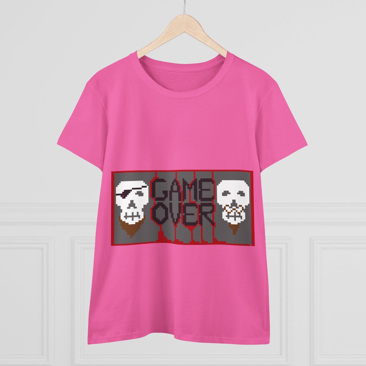 Game Over Women's Midweight Cotton Tee