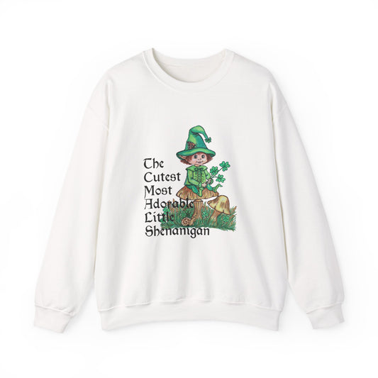 Cutest Leprechaun Unisex Heavy Blend™ Crewneck Sweatshirt