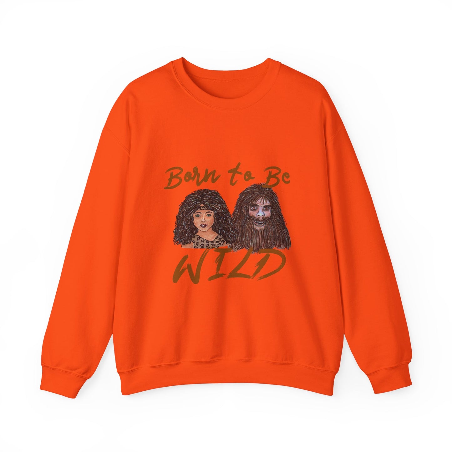 Born to be Wild Unisex Heavy Blend™ Crewneck Sweatshirt