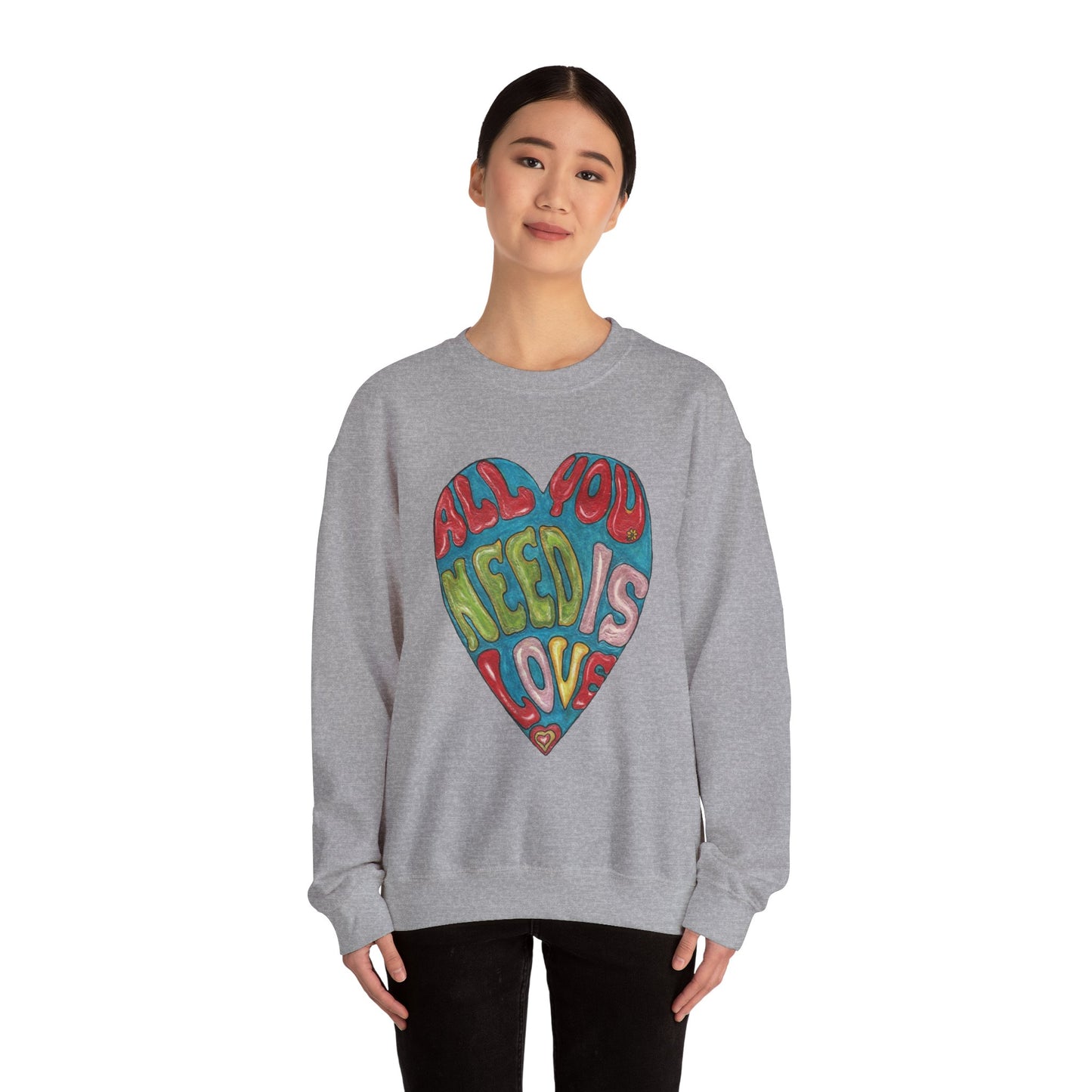 Love Unisex Heavy Blend™ Crewneck Sweatshirt