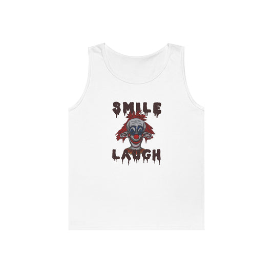 Smile, Laugh Unisex Heavy Cotton Tank Top