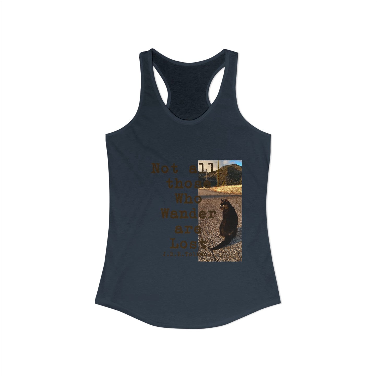 Wandering Kitty Women's Ideal Racerback Tank