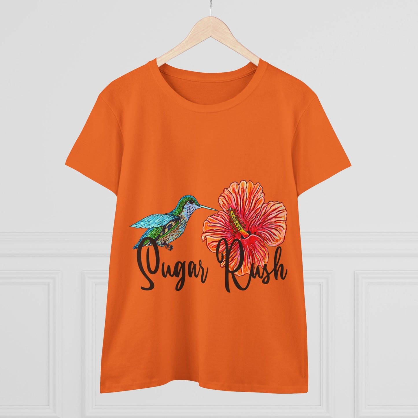Sugar Rush Women's Midweight Cotton Tee