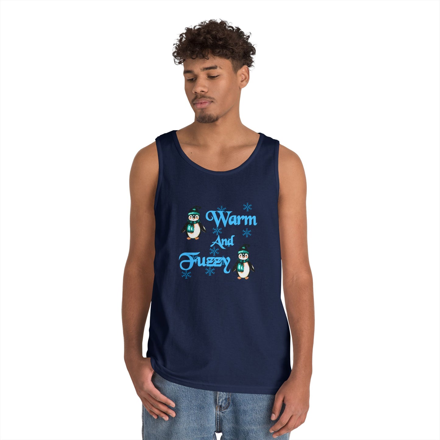 Warm and Fuzzy Unisex Heavy Cotton Tank Top