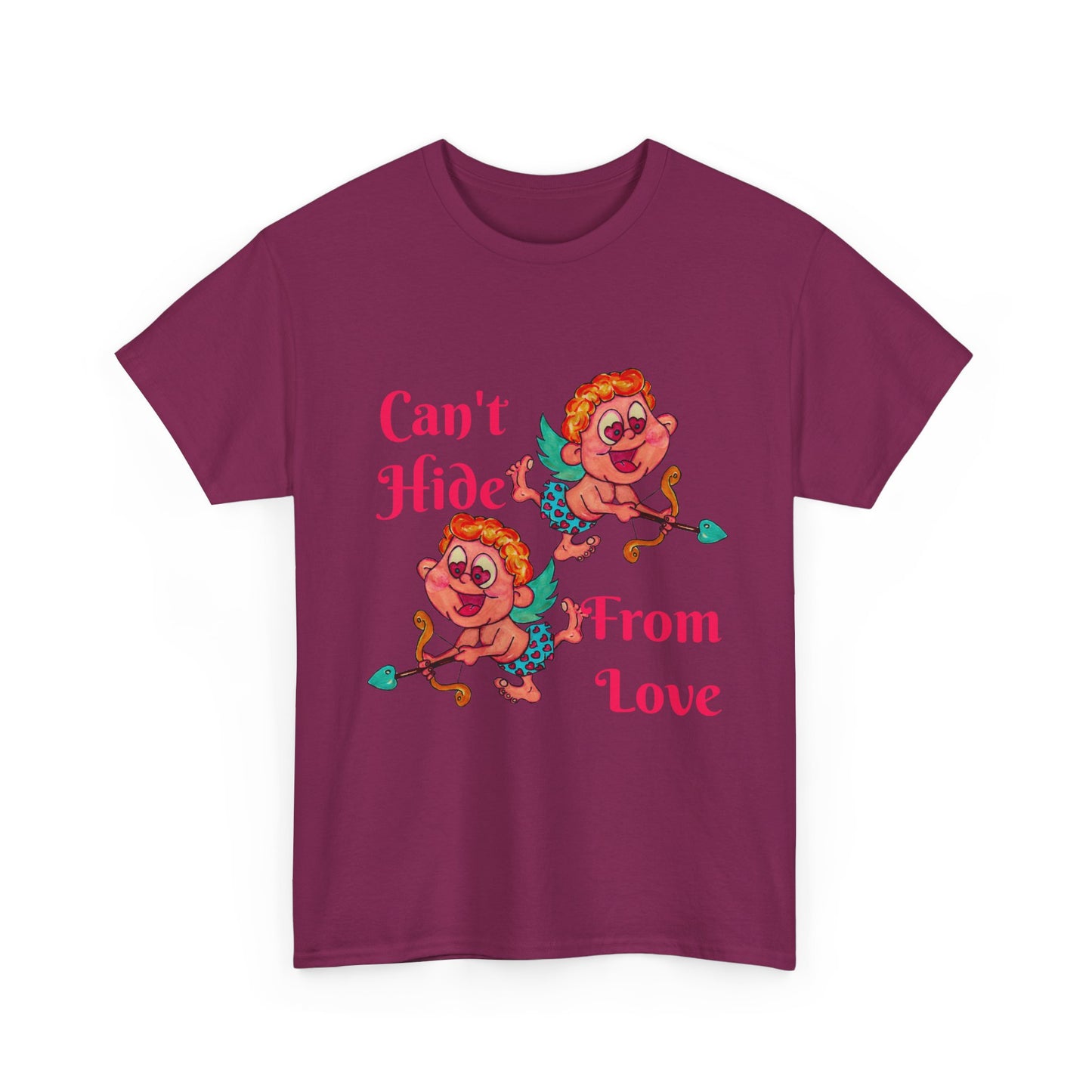 Can't Hide From Love Unisex Heavy Cotton Tee