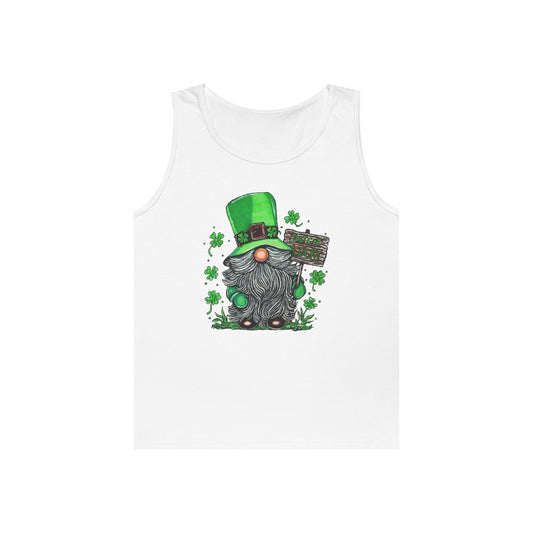 Gnomish Leprechaun Unisex Heavy Cotton Tank Top