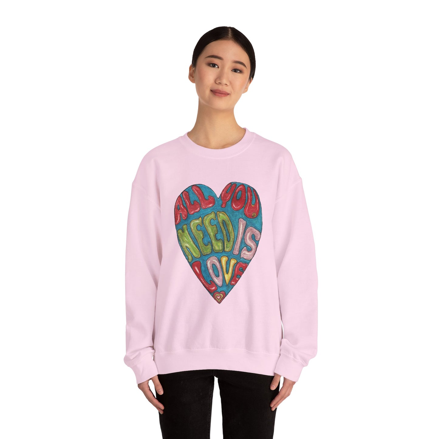 Love Unisex Heavy Blend™ Crewneck Sweatshirt