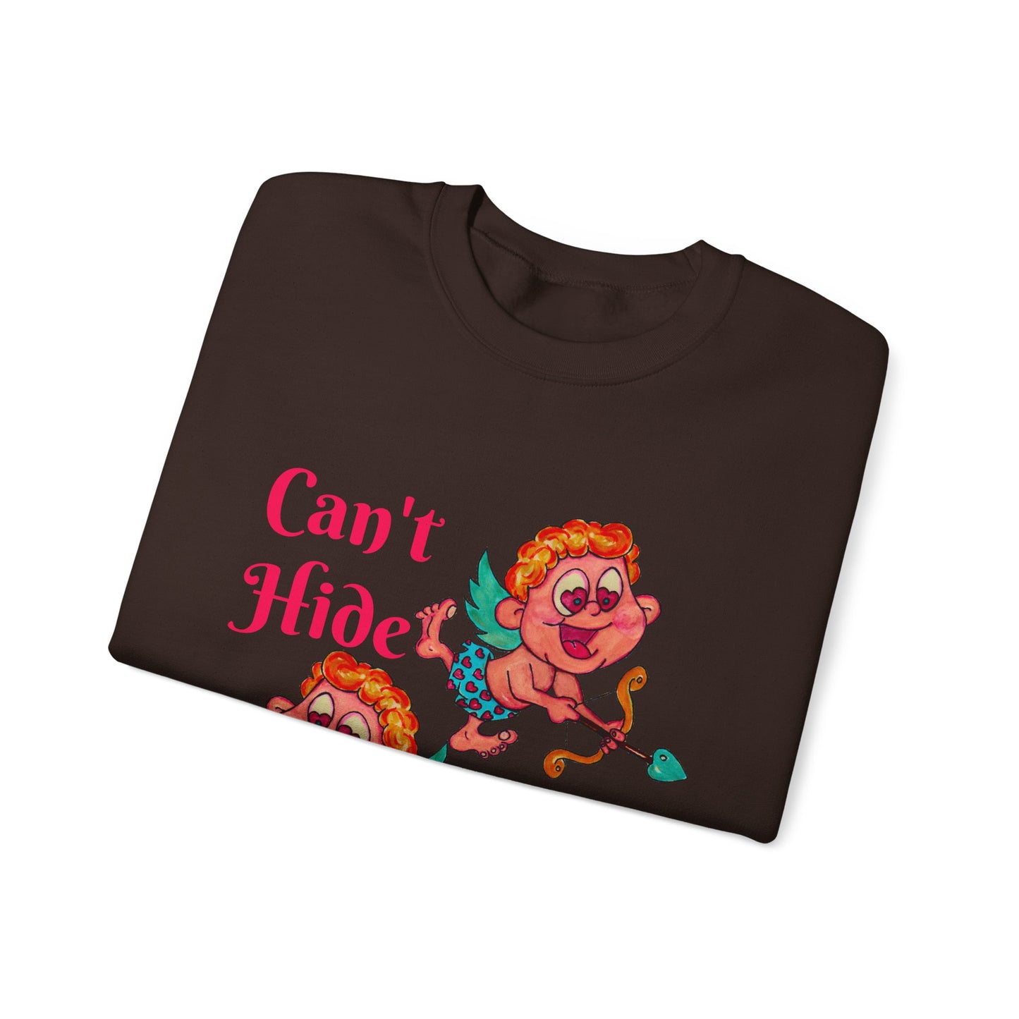 Can't Hide From Love Unisex Heavy Blend™ Crewneck Sweatshirt