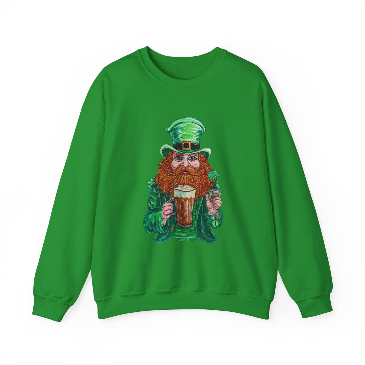 Drunken Leprechaun Unisex Heavy Blend™ Crewneck Sweatshirt