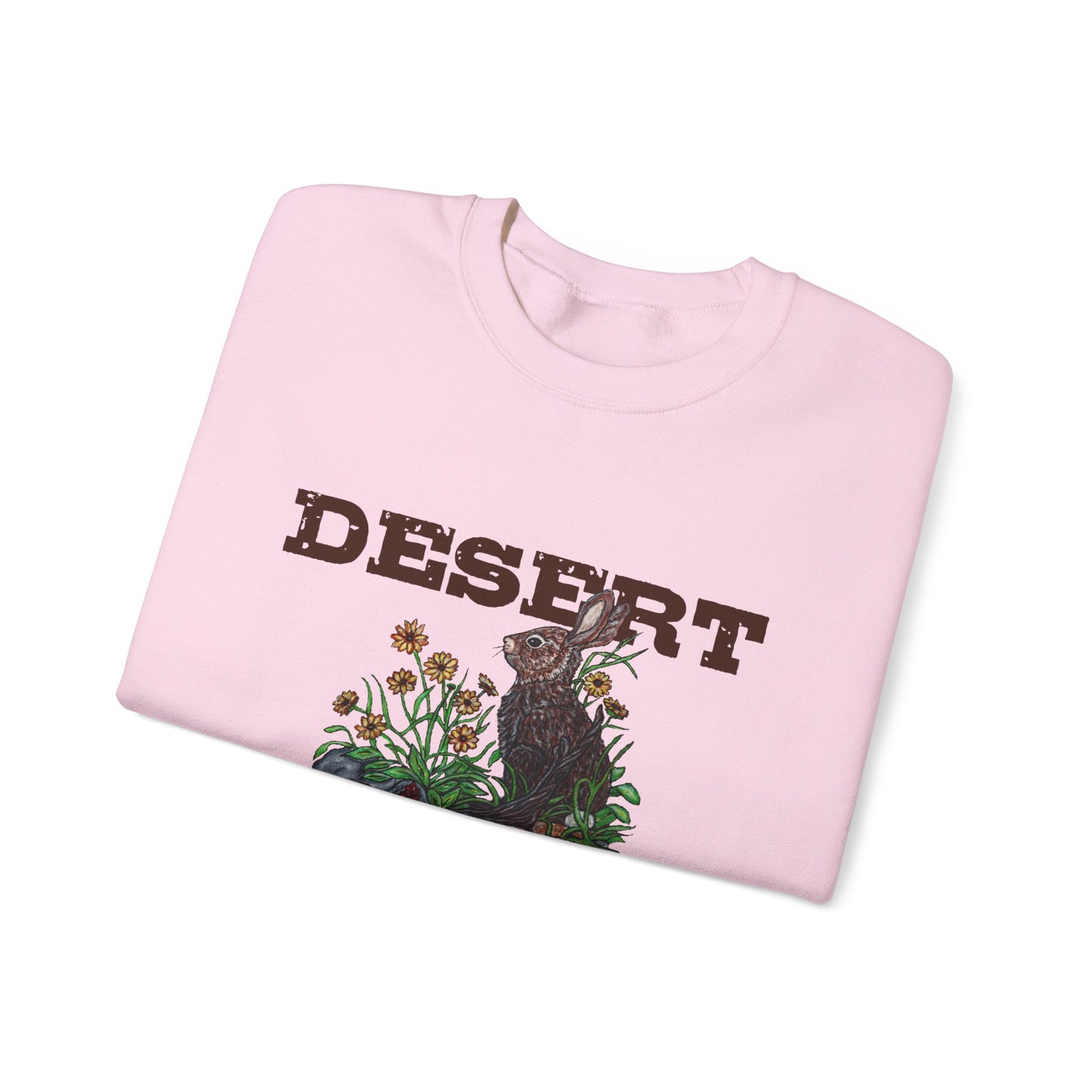 Desert Cotton Tail Unisex Heavy Blend™ Crewneck Sweatshirt