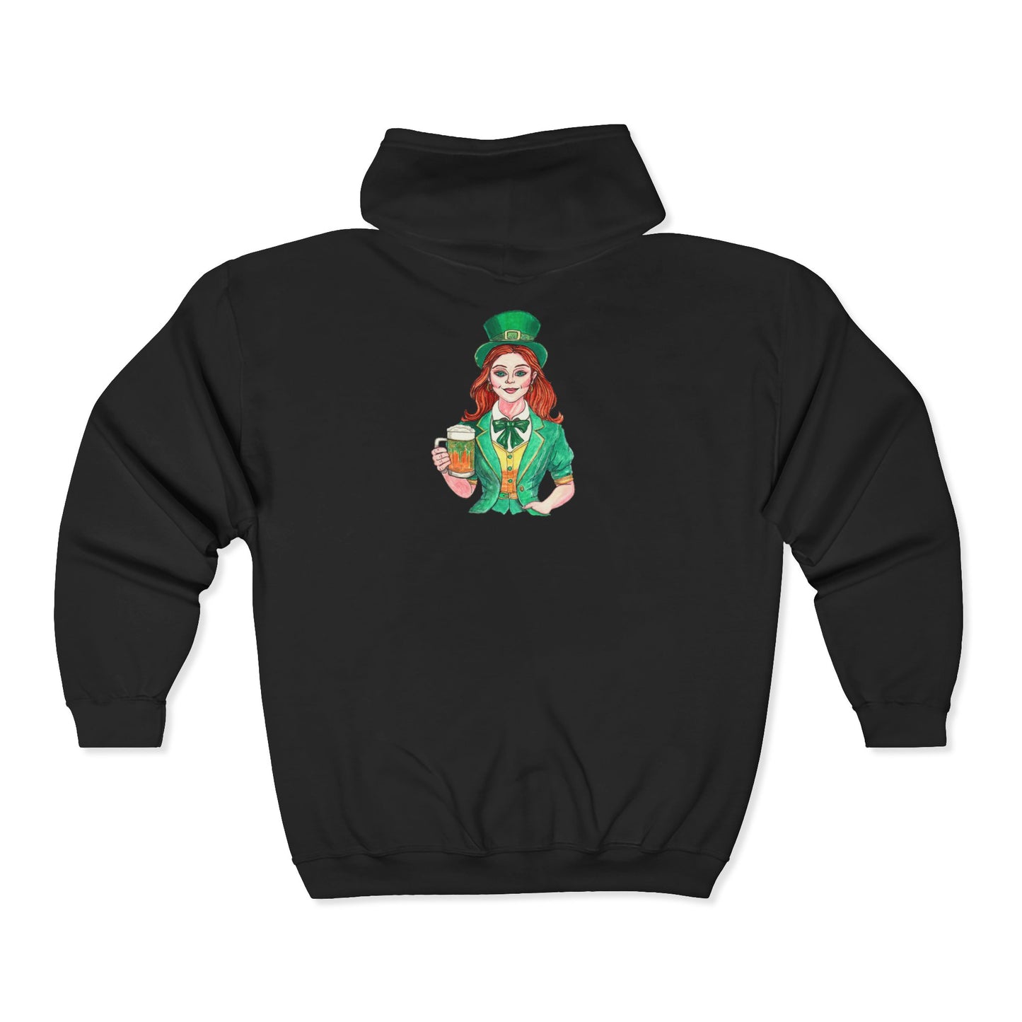 Paddy Day Cheers Unisex Heavy Blend™ Full Zip Hooded Sweatshirt