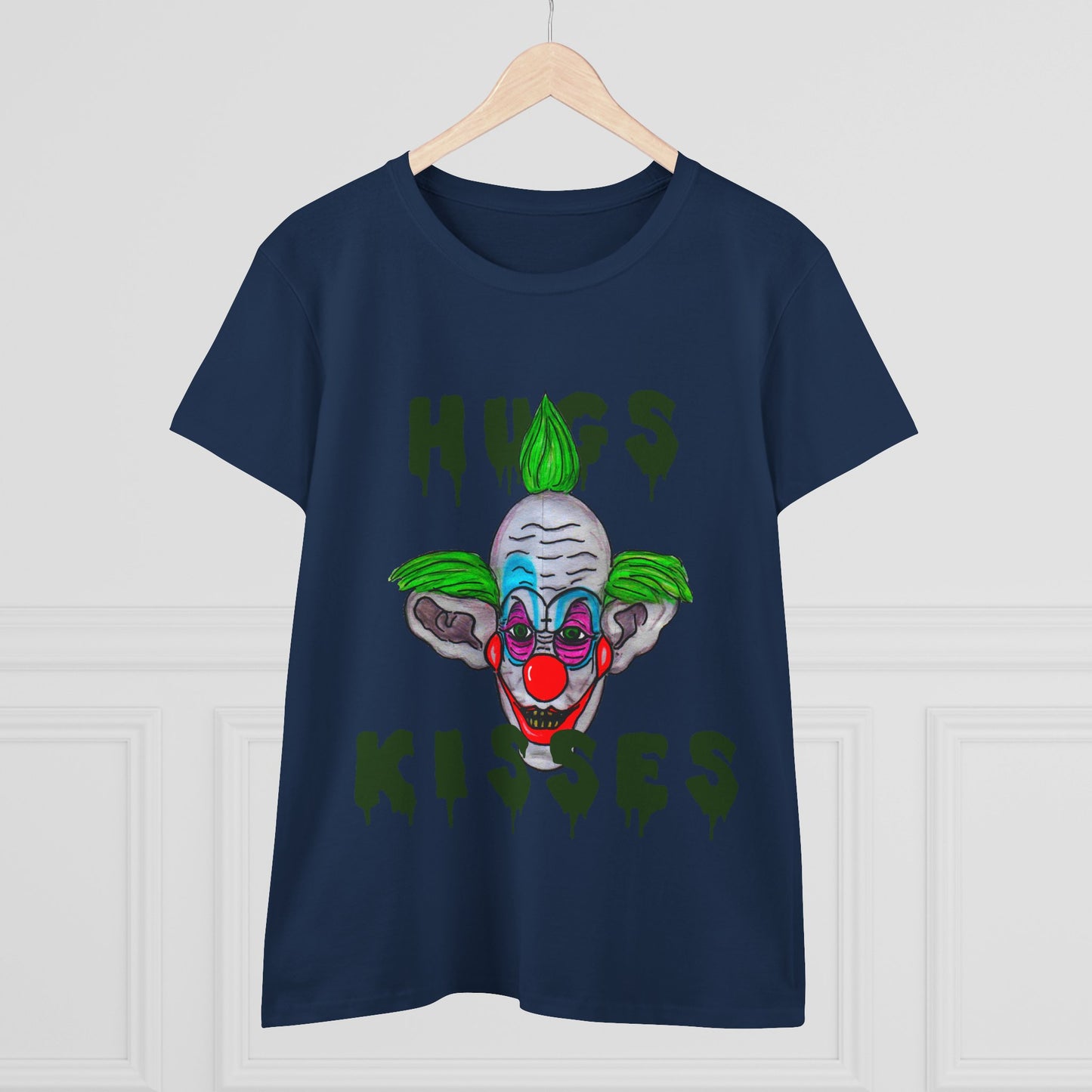 Hugs, Kisses Women's Midweight Cotton Tee