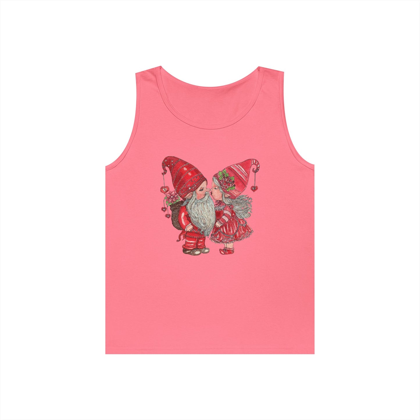 Gnome Lovers Unisex Heavy Cotton Tank Top