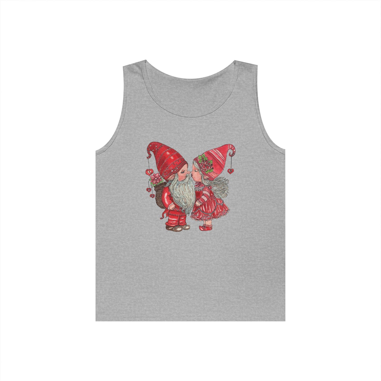Gnome Lovers Unisex Heavy Cotton Tank Top