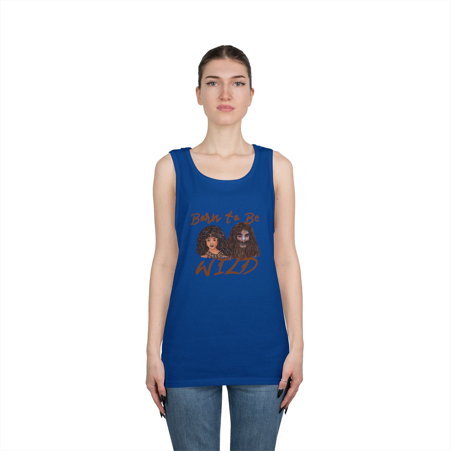 Born to be Wild Unisex Heavy Cotton Tank Top
