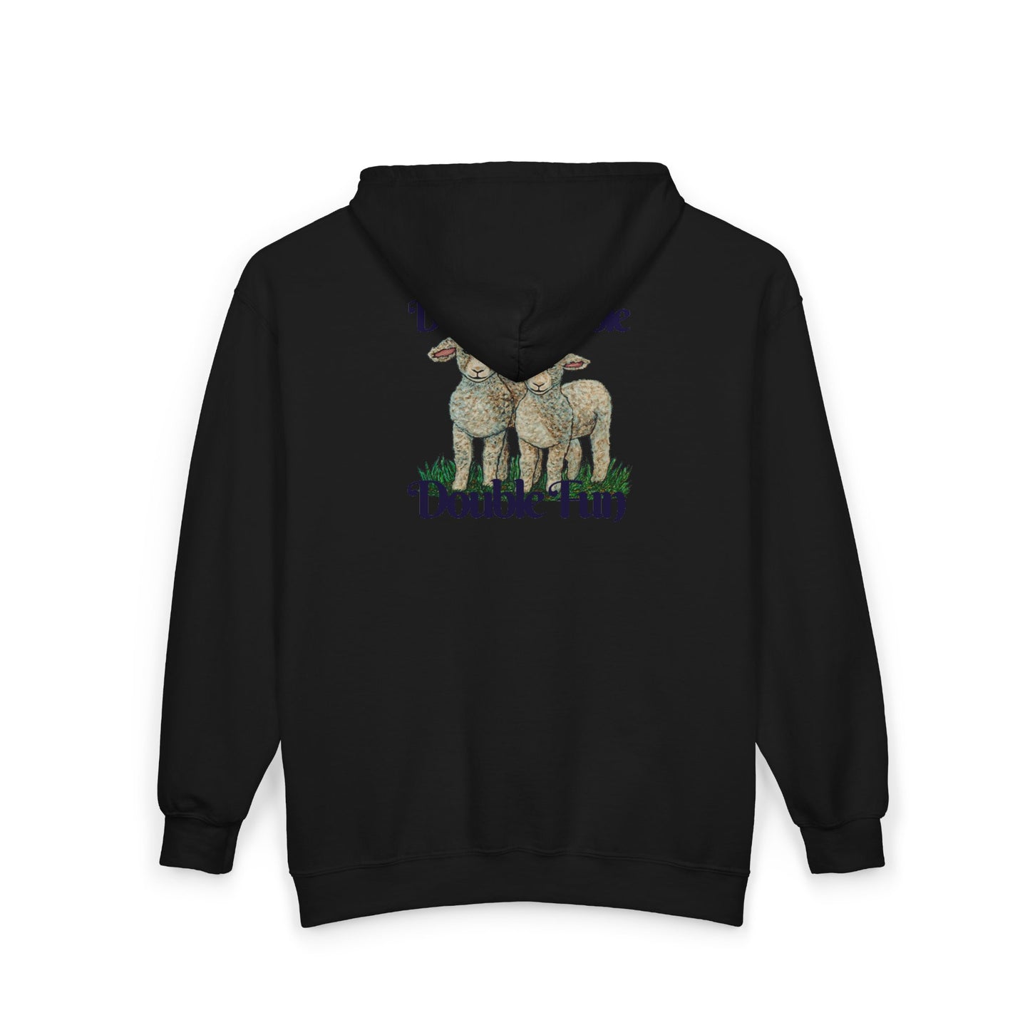 Double Trouble Double Fun Unisex Heavy Blend™ Full Zip Hooded Sweatshirt