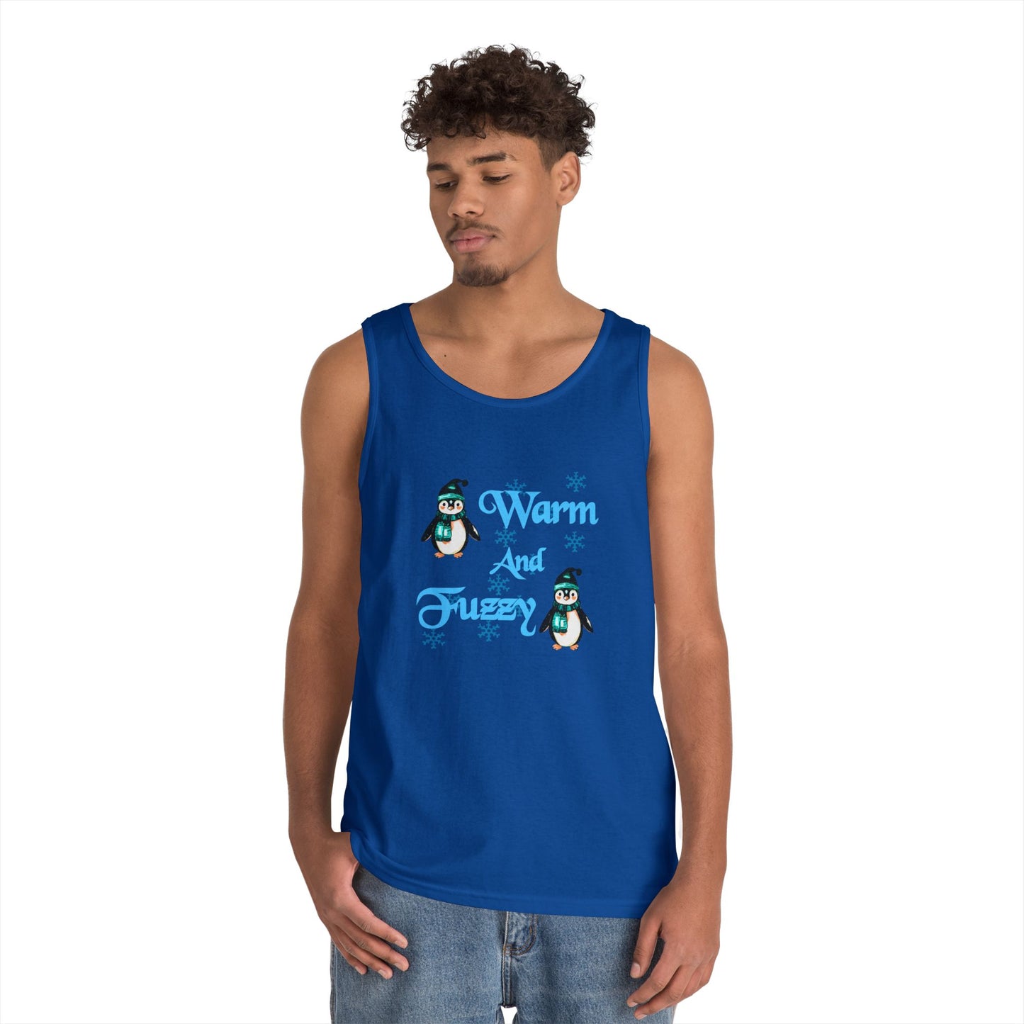 Warm and Fuzzy Unisex Heavy Cotton Tank Top