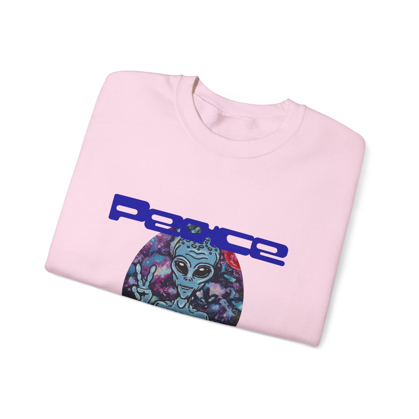 Peace Out Unisex Heavy Blend™ Crewneck Sweatshirt