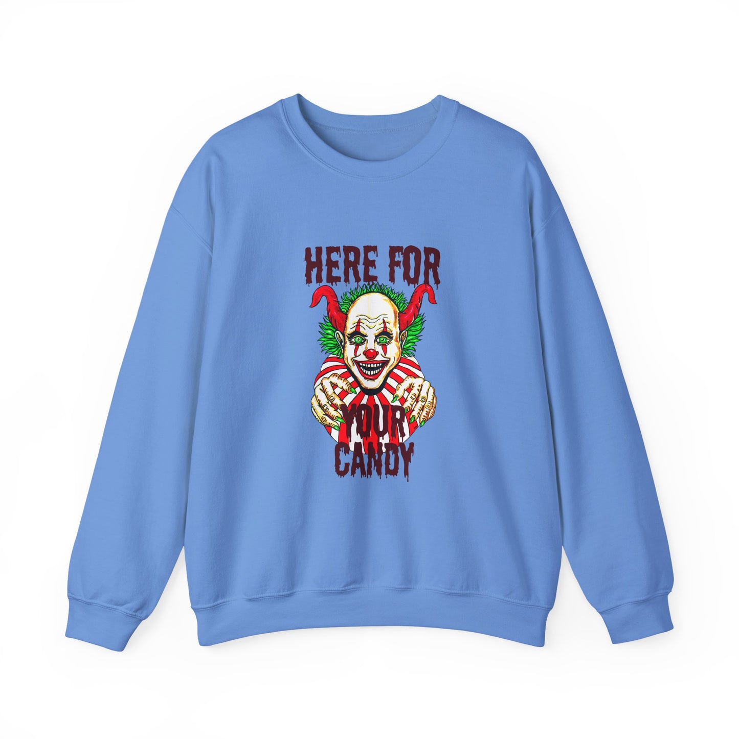 Here for Your Candy Unisex Heavy Blend™ Crewneck Sweatshirt