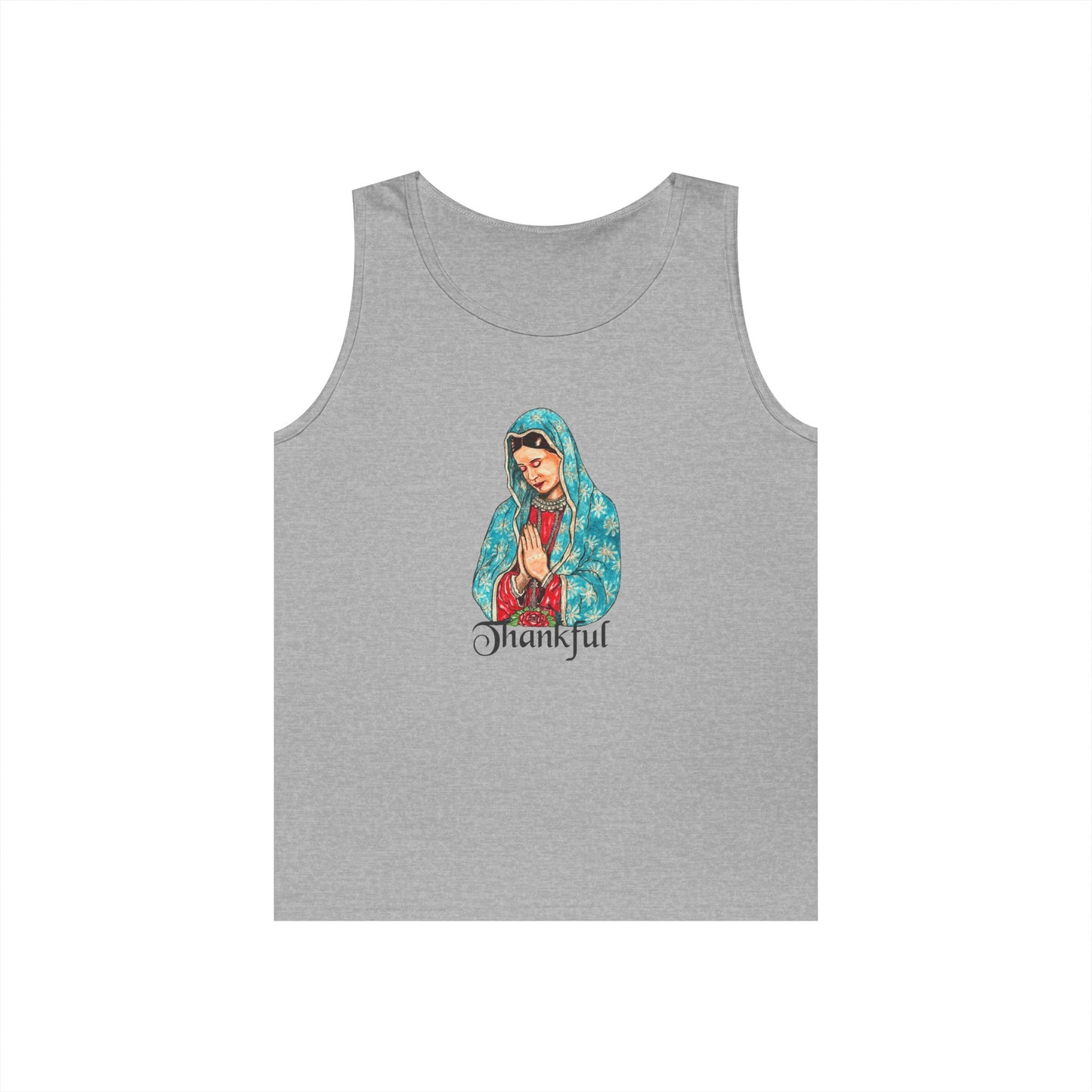 Thankful Unisex Heavy Cotton Tank Top