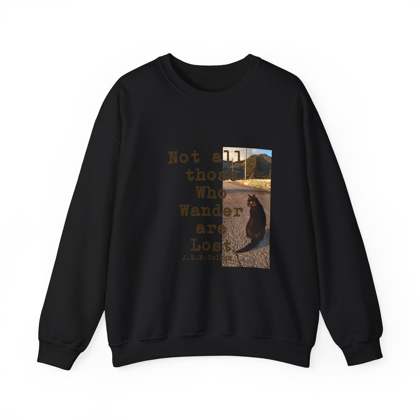 Wandering Kitty Unisex Heavy Blend™ Crewneck Sweatshirt