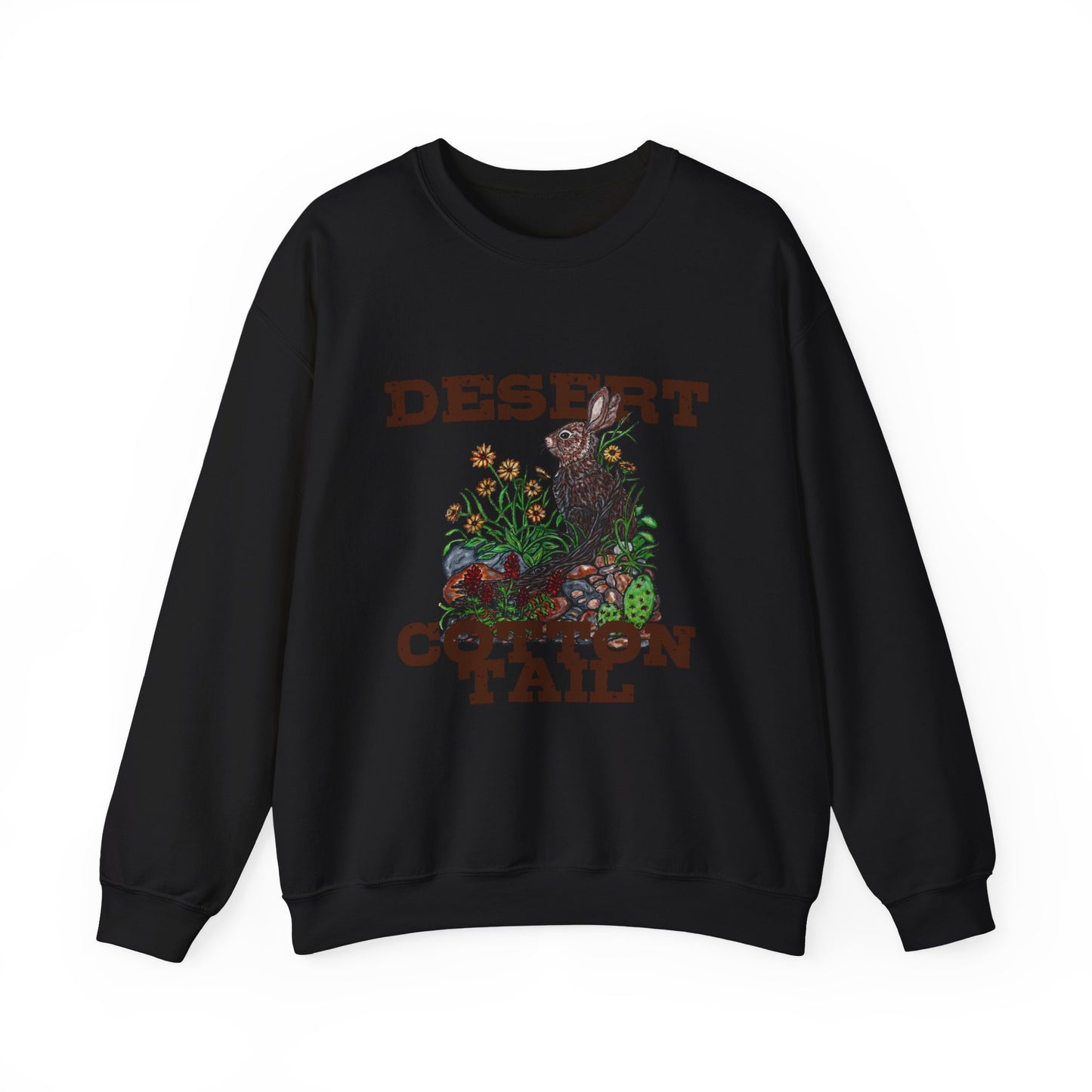Desert Cotton Tail Unisex Heavy Blend™ Crewneck Sweatshirt
