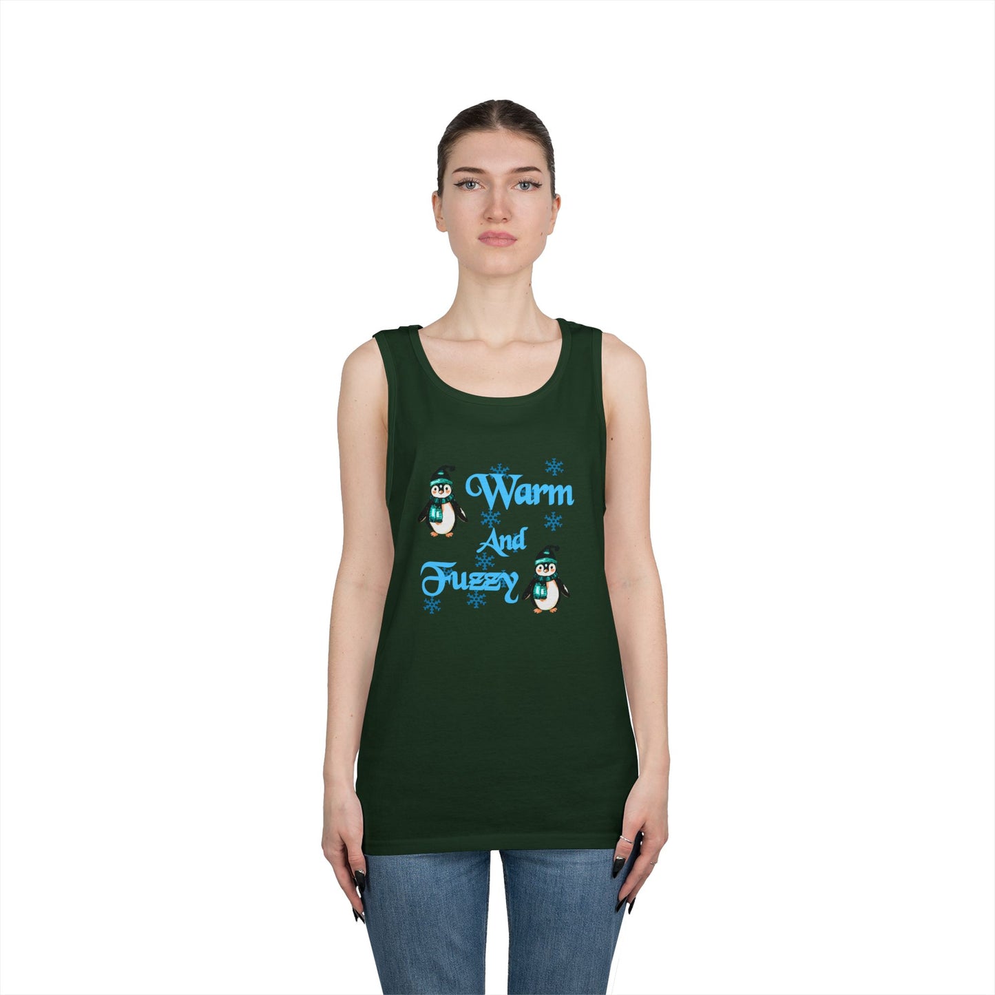 Warm and Fuzzy Unisex Heavy Cotton Tank Top