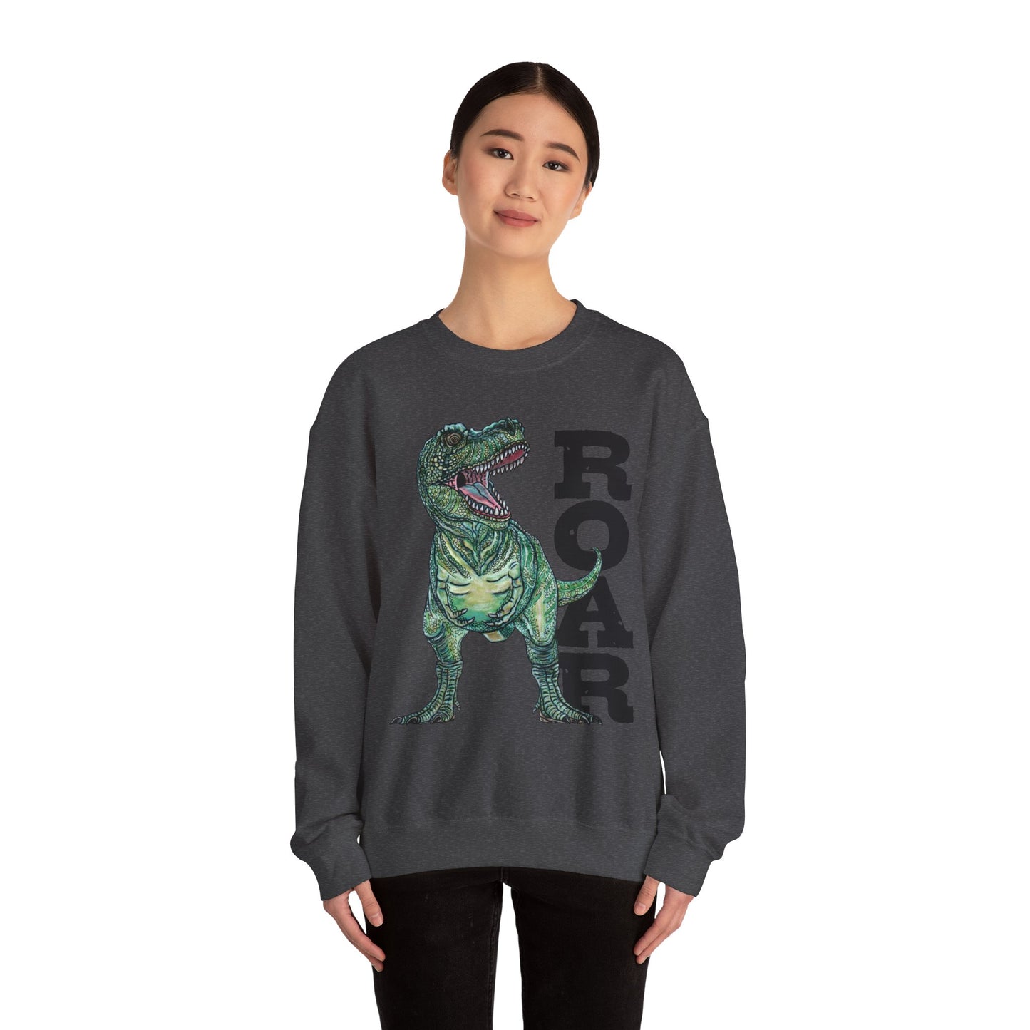 T-Rex Unisex Heavy Blend™ Crewneck Sweatshirt