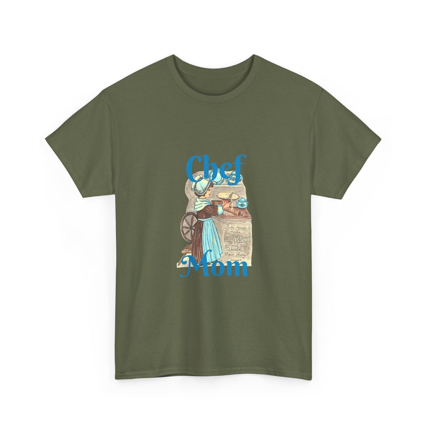 Chef Mom Unisex Heavy Cotton Tee