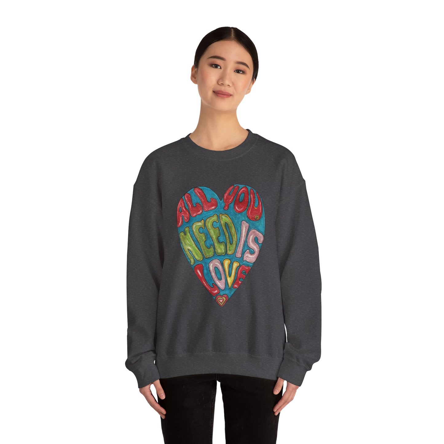 Love Unisex Heavy Blend™ Crewneck Sweatshirt