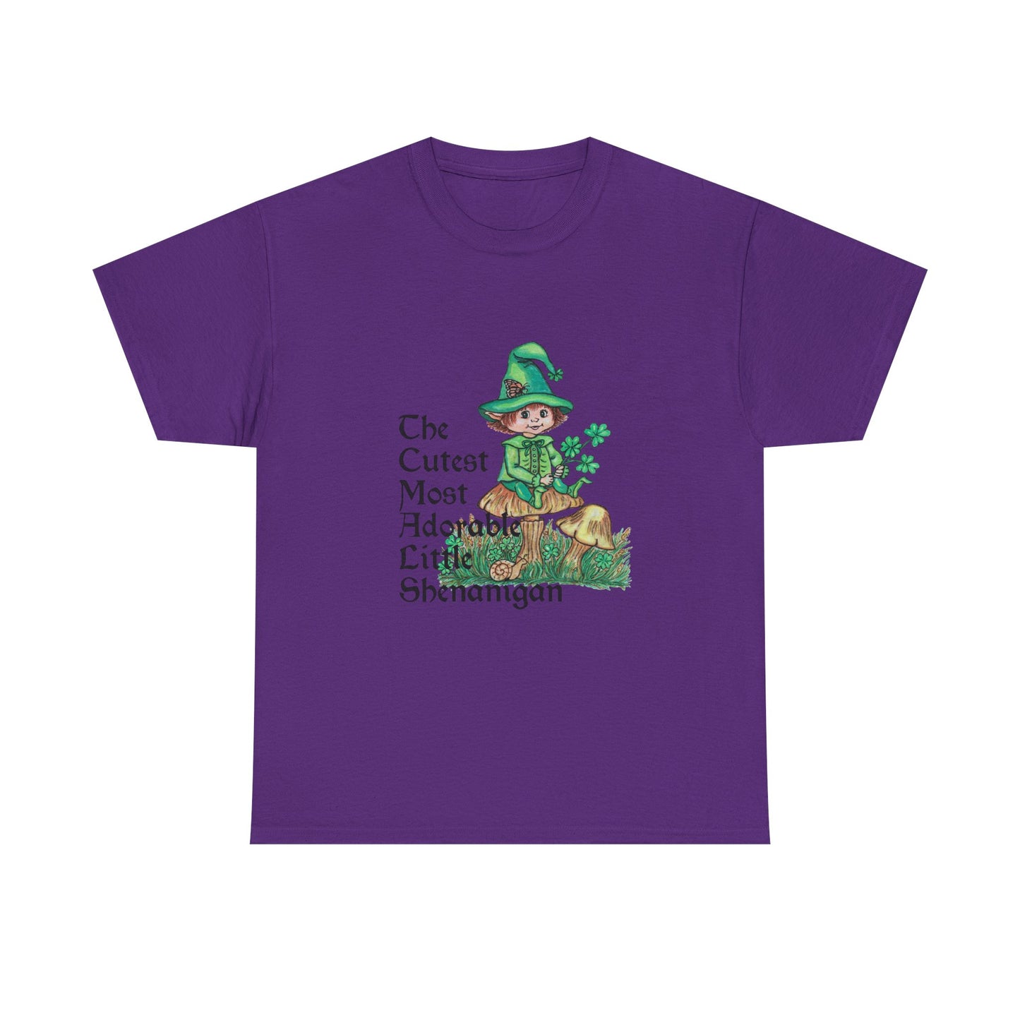 Cutest Leprechaun Unisex Heavy Cotton Tee