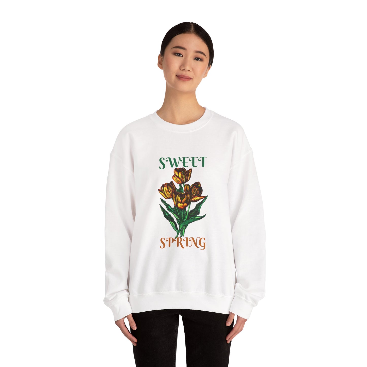 Sweet Spring Unisex Heavy Blend™ Crewneck Sweatshirt