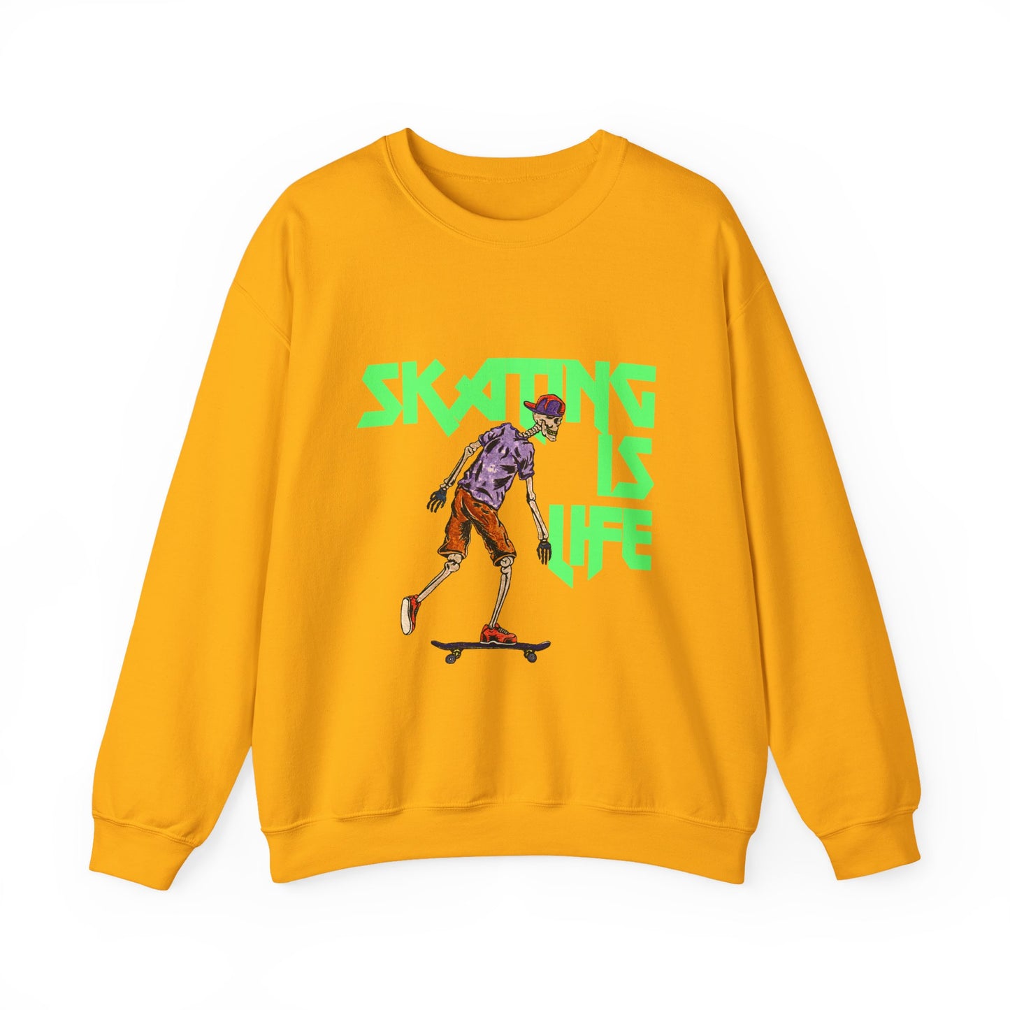 Skating is Life Unisex Heavy Blend™ Crewneck Sweatshirt