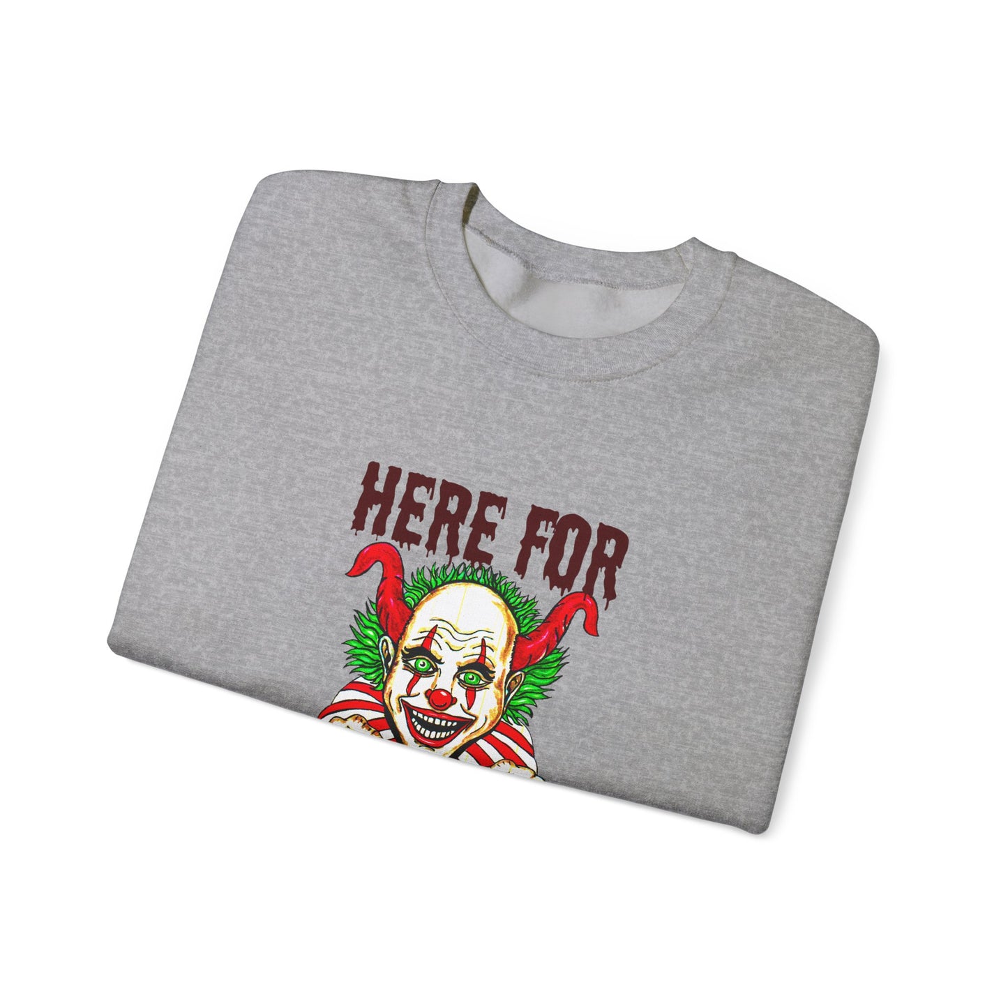 Here for Your Candy Unisex Heavy Blend™ Crewneck Sweatshirt