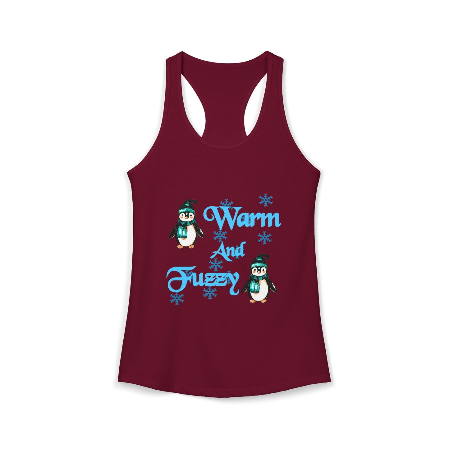 Warm and Fuzzy Women's Ideal Racerback Tank