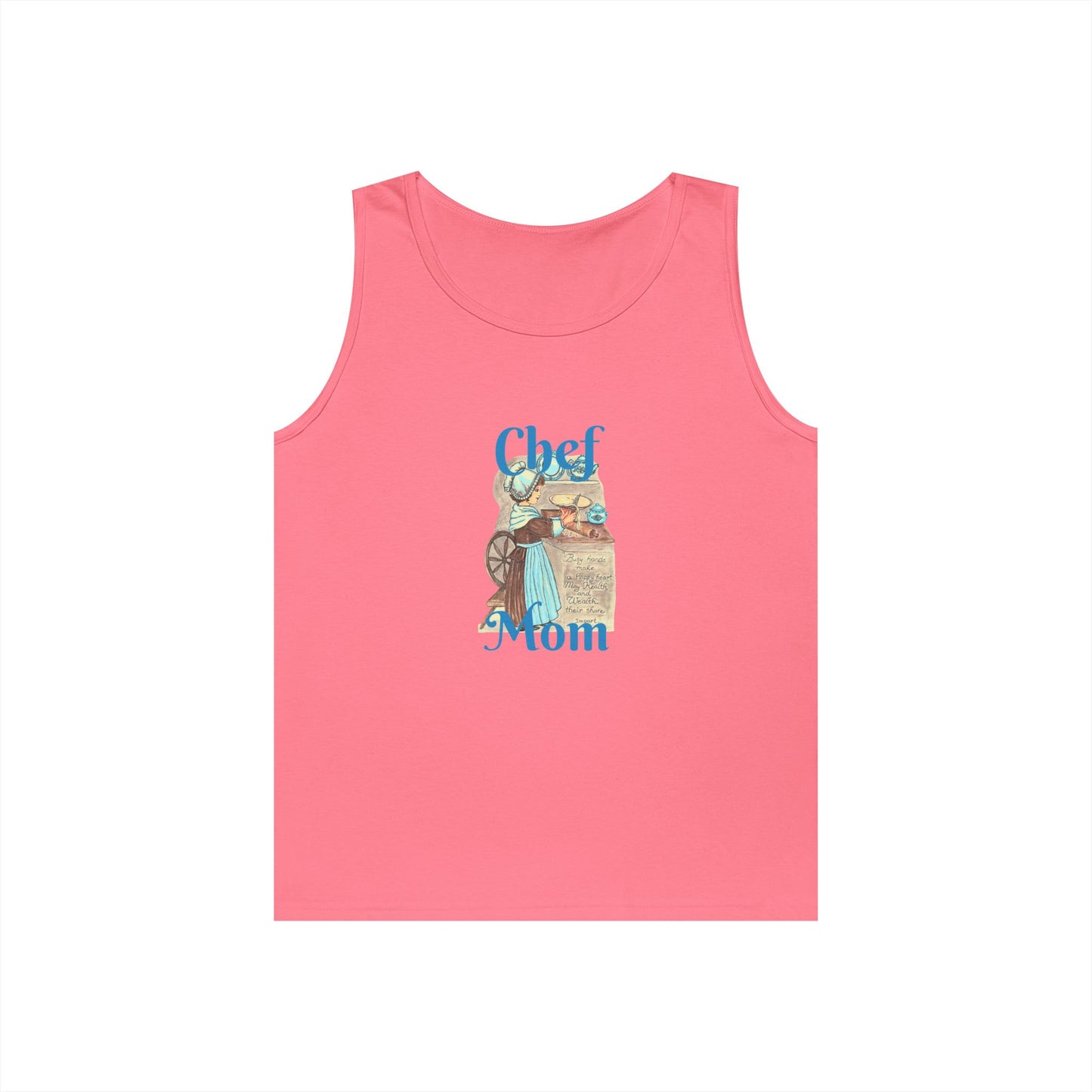 Chef Mom Unisex Heavy Cotton Tank Top