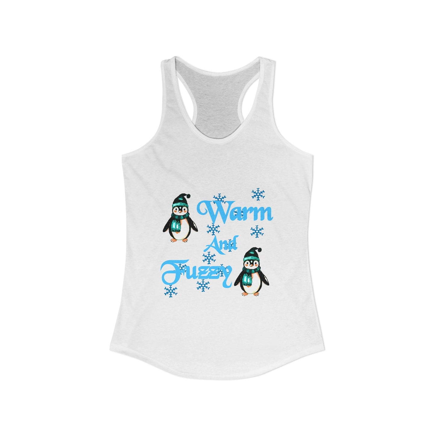 Warm and Fuzzy Women's Ideal Racerback Tank