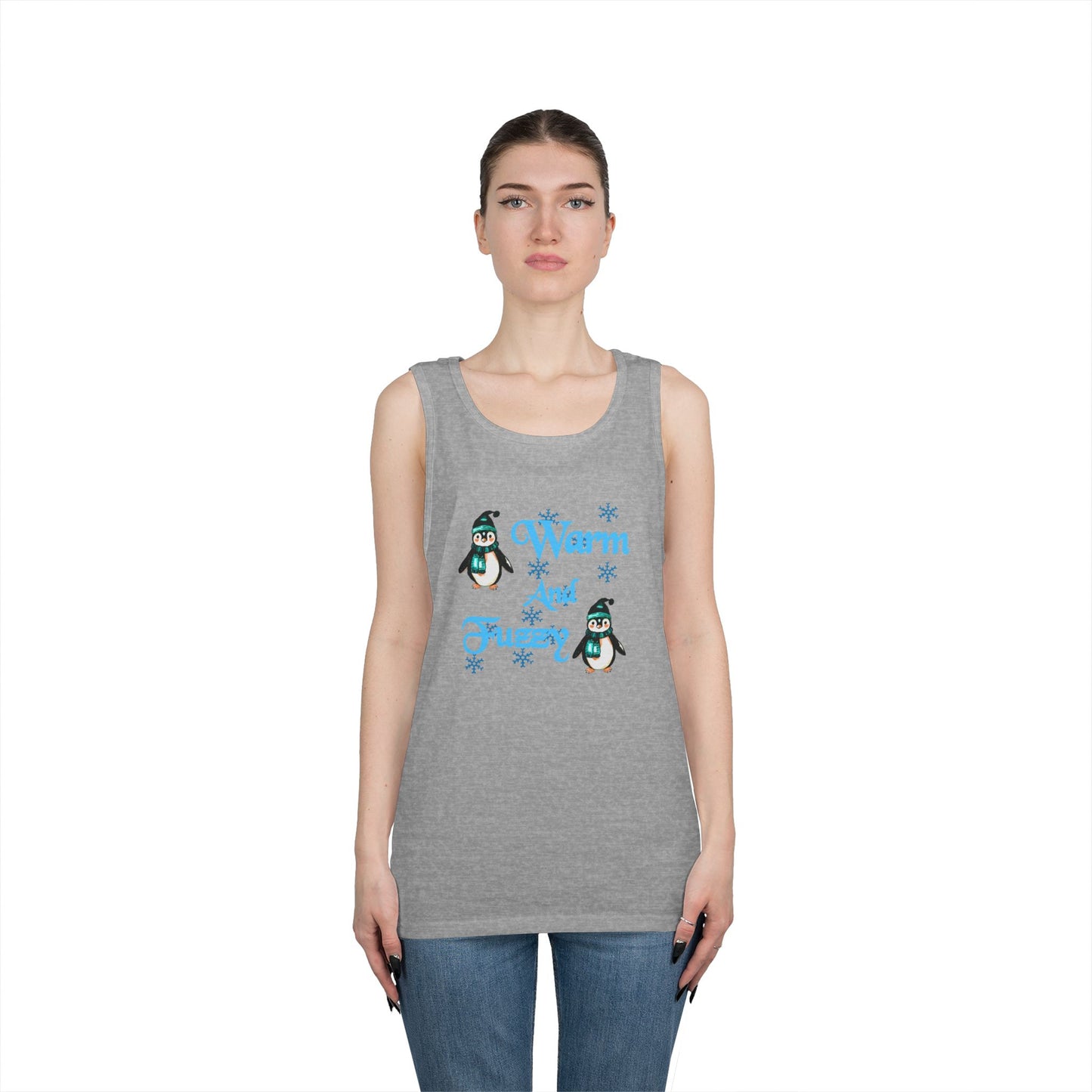 Warm and Fuzzy Unisex Heavy Cotton Tank Top
