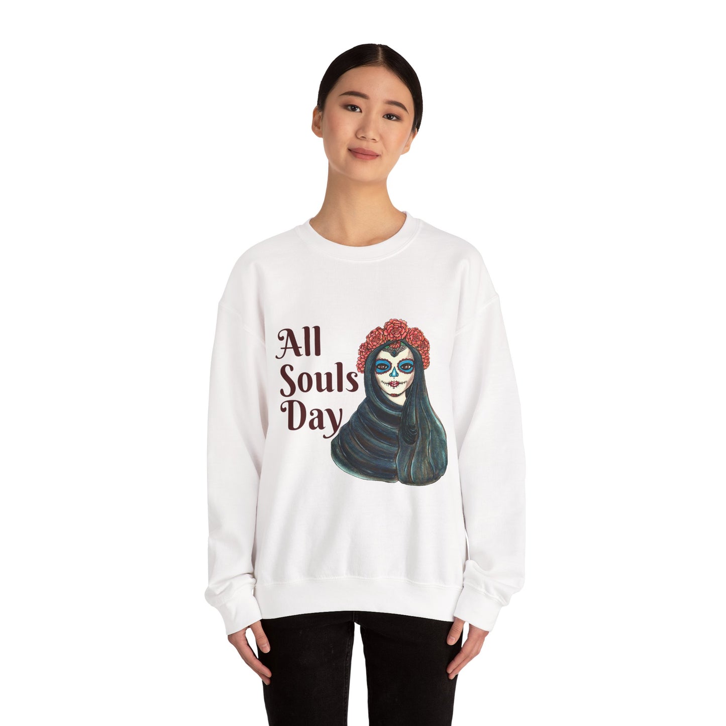 All Souls Day Unisex Heavy Blend™ Crewneck Sweatshirt