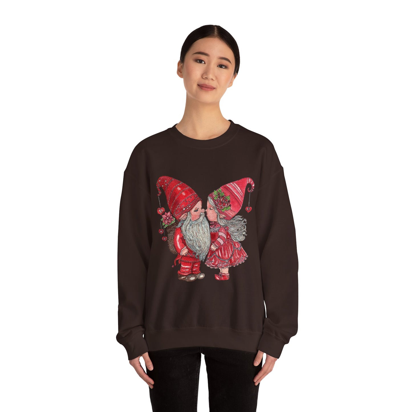 Gnome Lovers Unisex Heavy Blend™ Crewneck Sweatshirt