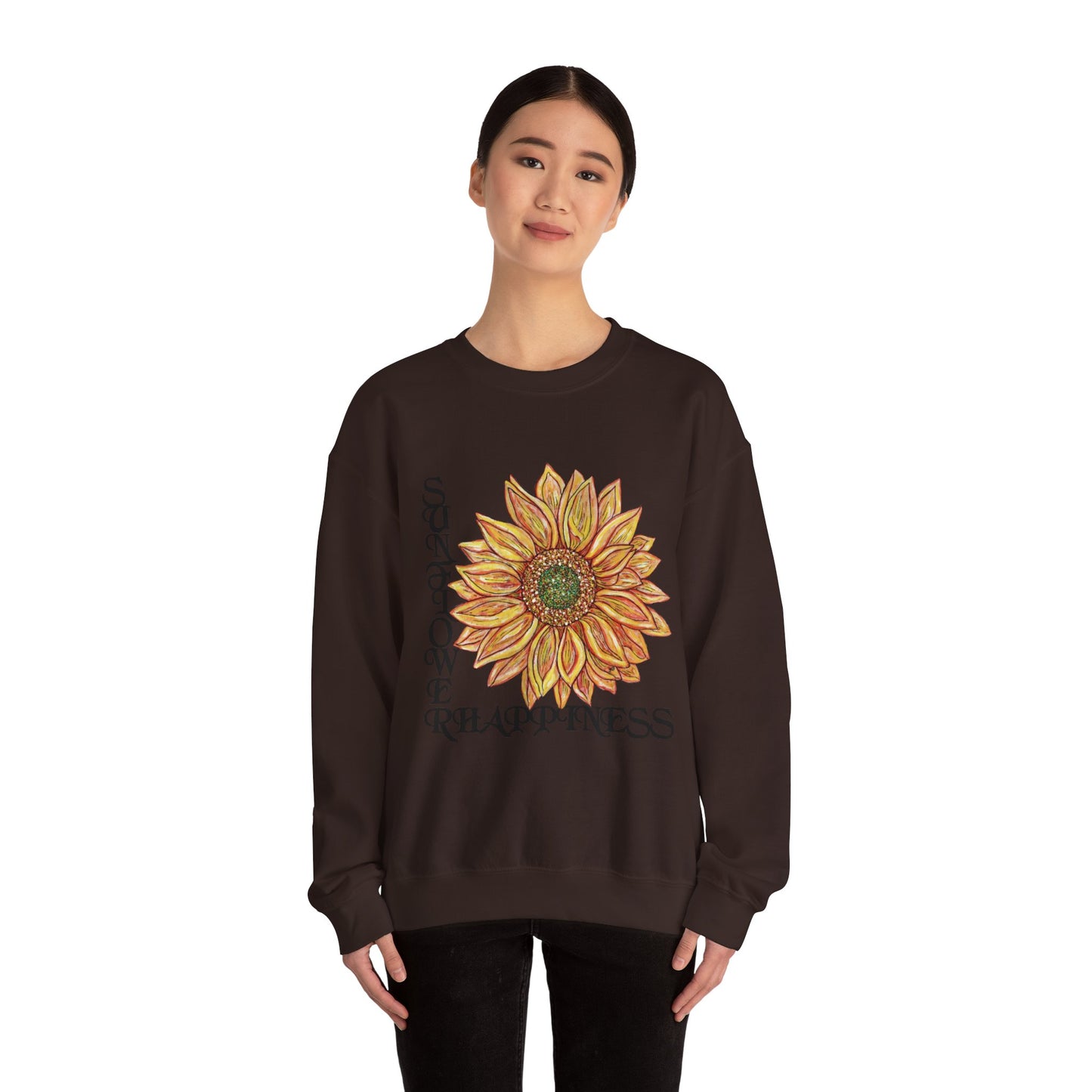 Sunshine and Happiness Unisex Heavy Blend™ Crewneck Sweatshirt