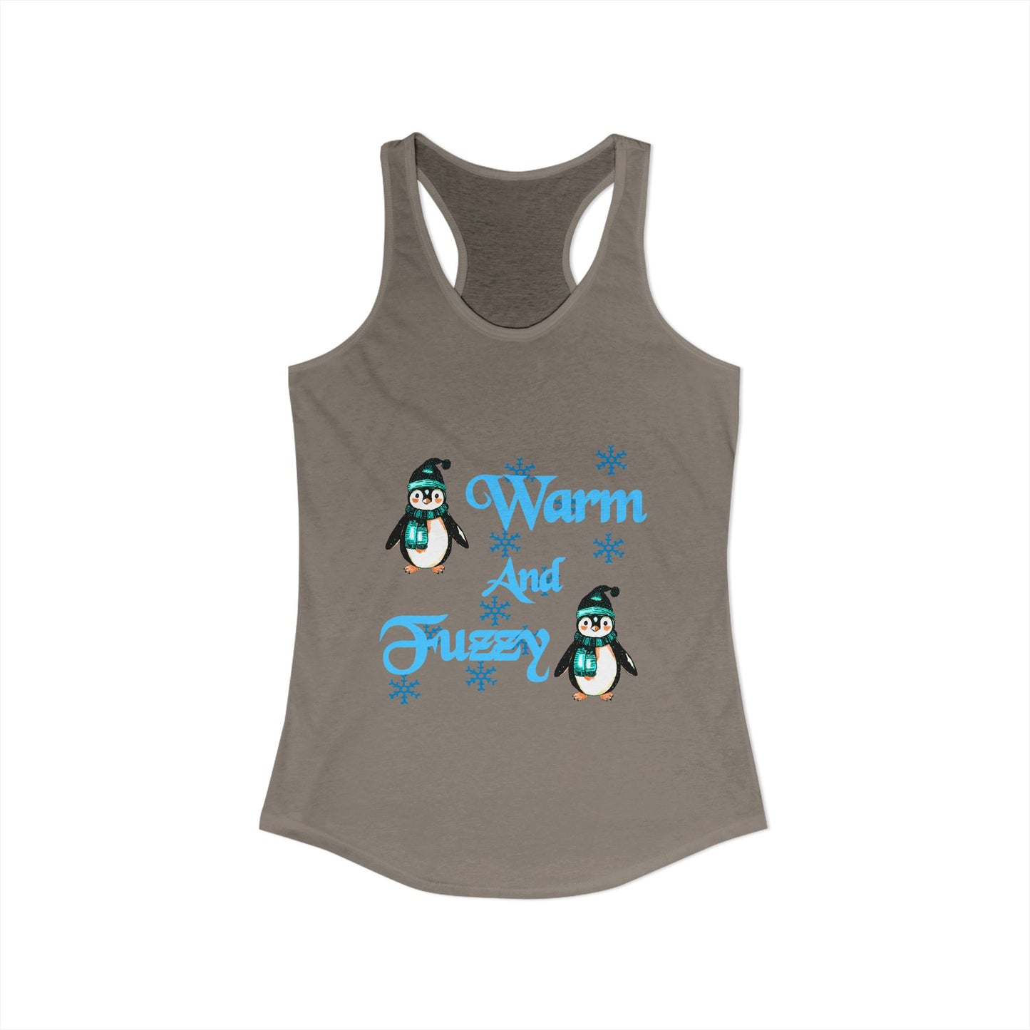 Warm and Fuzzy Women's Ideal Racerback Tank