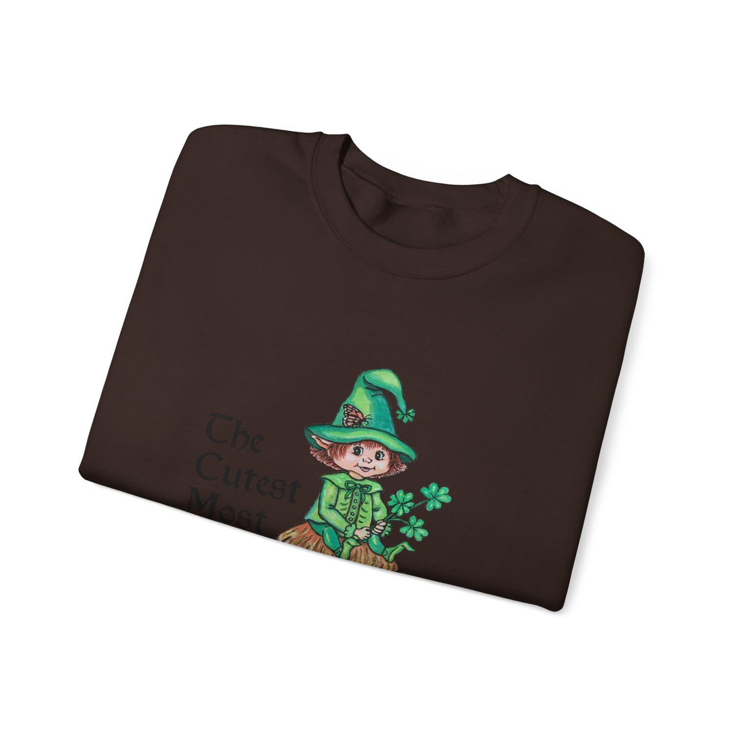 Cutest Leprechaun Unisex Heavy Blend™ Crewneck Sweatshirt