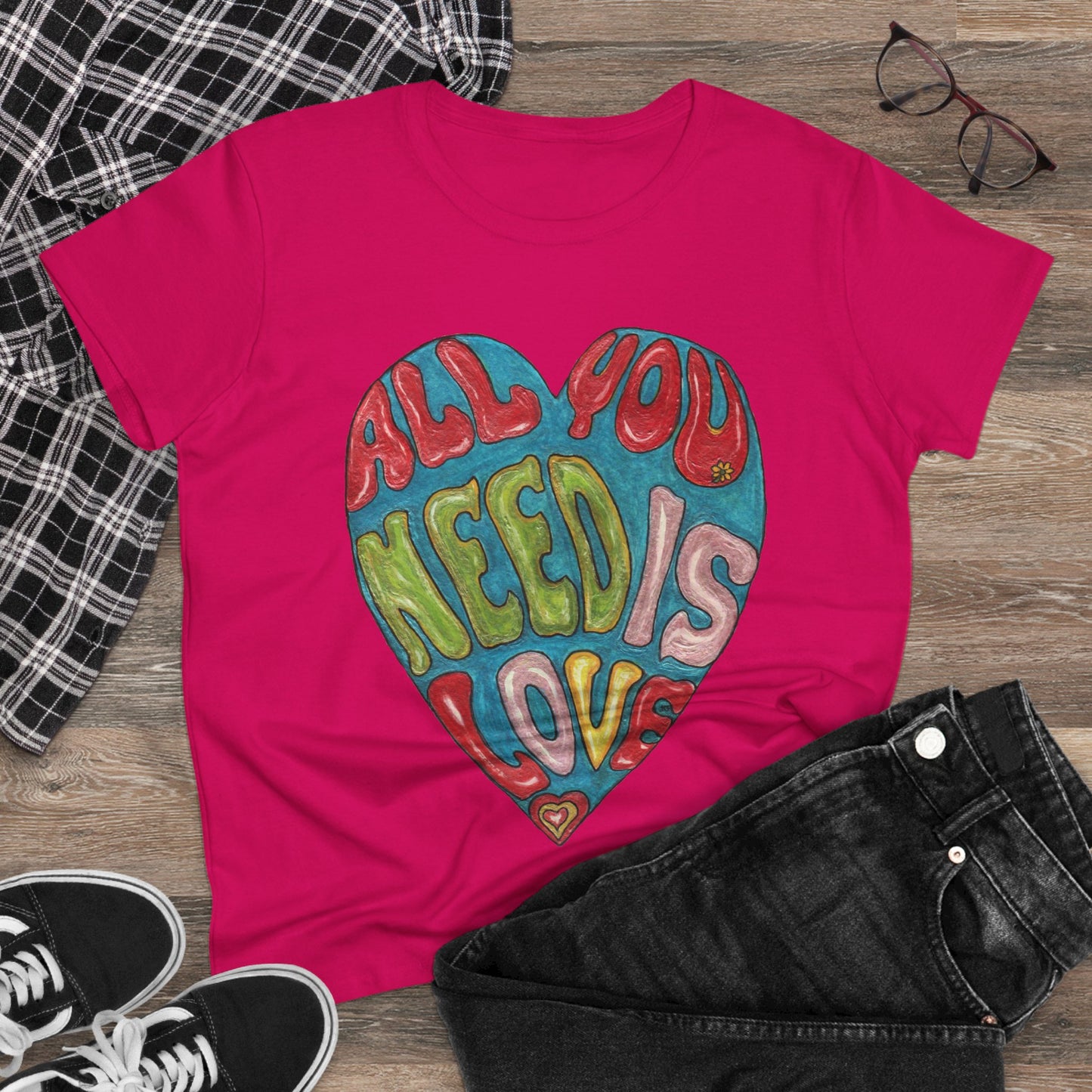 Love Women's Midweight Cotton Tee