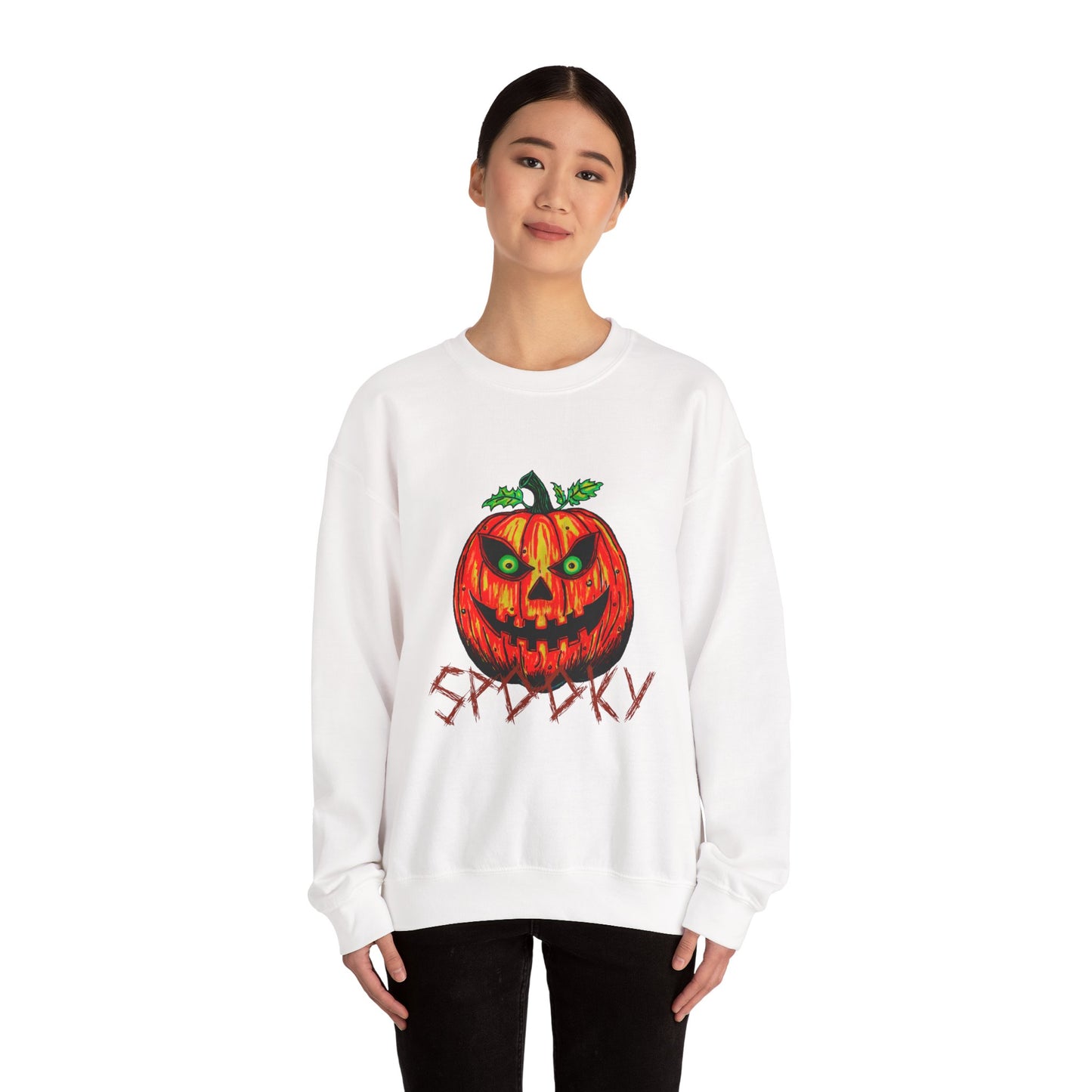 Spooky Unisex Heavy Blend™ Crewneck Sweatshirt